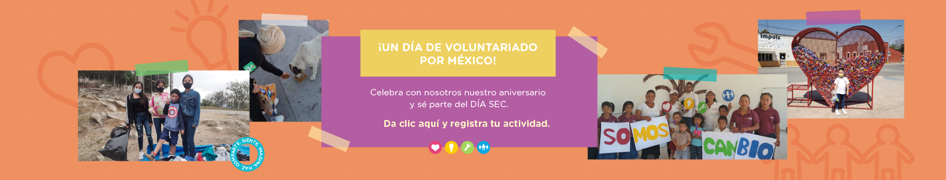 ¡Únete al Día SEC! - Acciones positivas por México #SomosElCambio #10AñosSEC